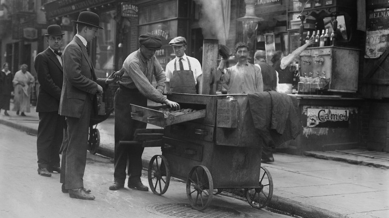 Street vendor in New York