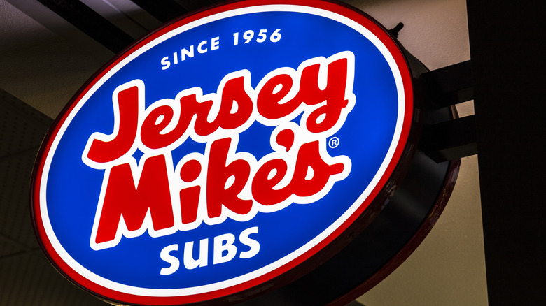 Jersey Mike's Subs sign