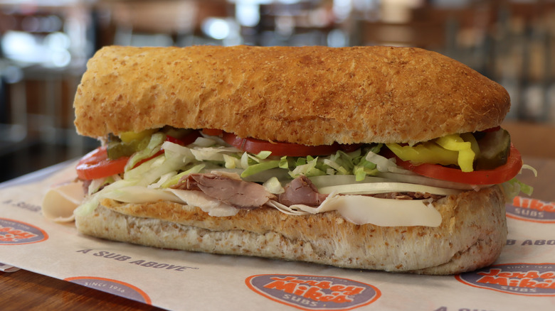 Jersey Mike's sandwich