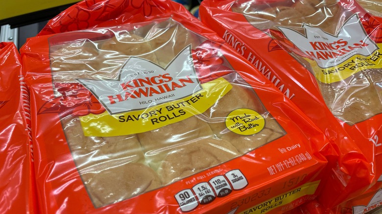 Package of King's Hawaiian rolls