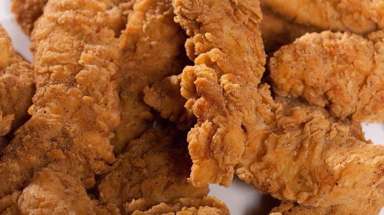 Fried chicken fingers