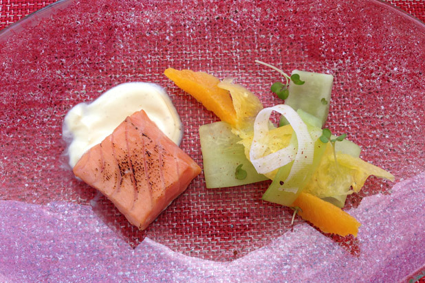 Simply Salmon and Fruit