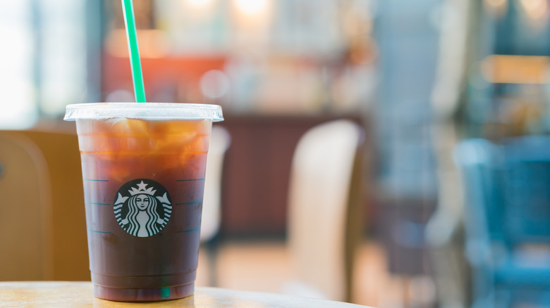 Starbucks iced coffee drink