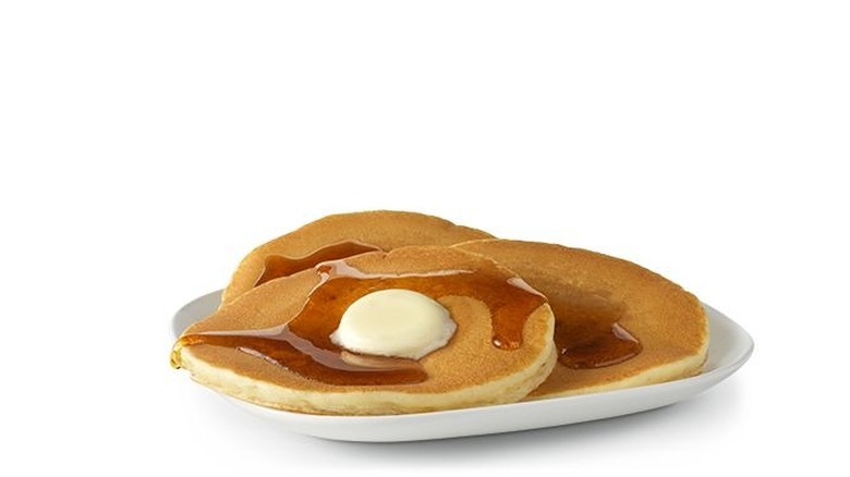 mcdonald's hotcakes butter syrup