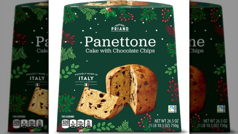 Chocolate chip panettone