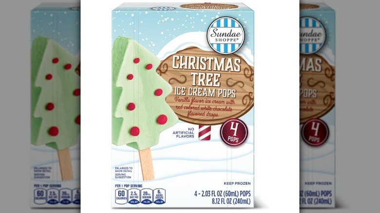 Box of Christmas Tree Pops