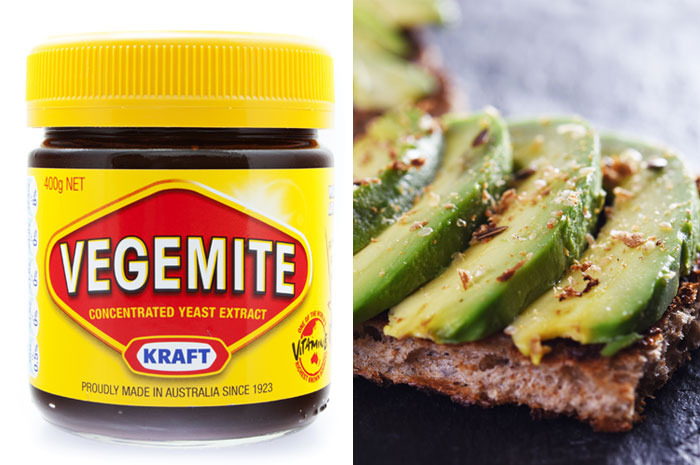 Avocado and Vegemite Toast (Australia)