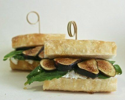 Fig and Goat Cheese Sandwich