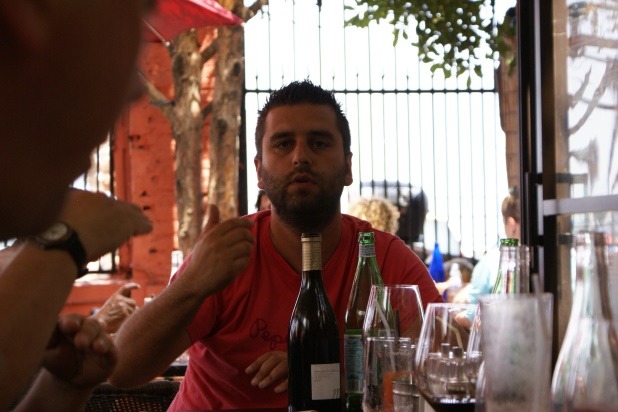 Winemaker Romuald Peronne