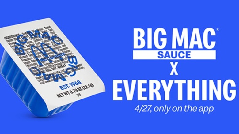 Big Mac sauce graphic