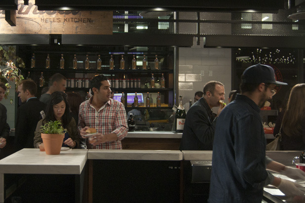 Behind the Counter at Court Street Sandwich Shop