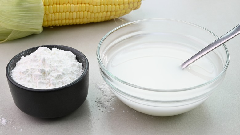 corn starch and slurry