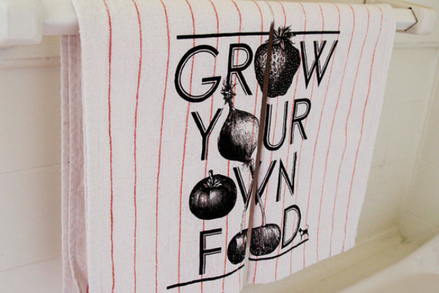 Grow Food Kitchen Towels