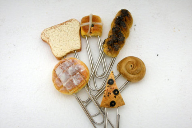 Miniature Food Paper Clips