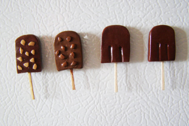 Fudgesicle Fridge Magnets