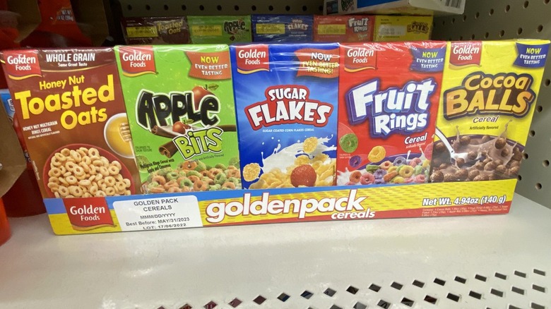 Dollar Store cereal pack