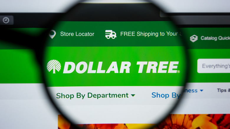 Dollar Tree website