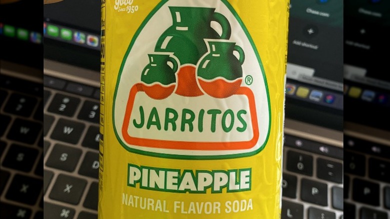 Pineapple Jarritos soda