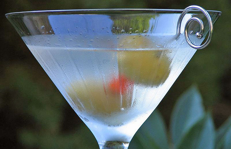 Making a Martini with Vodka — and Shaking It