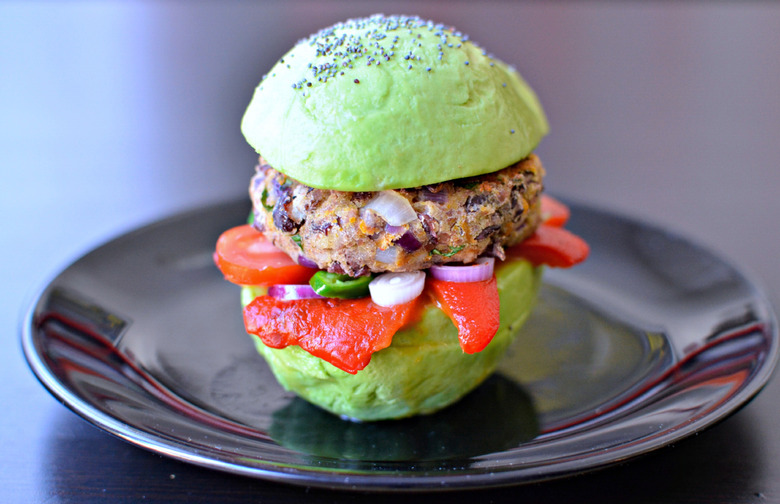 Avocado-Bun Burgers