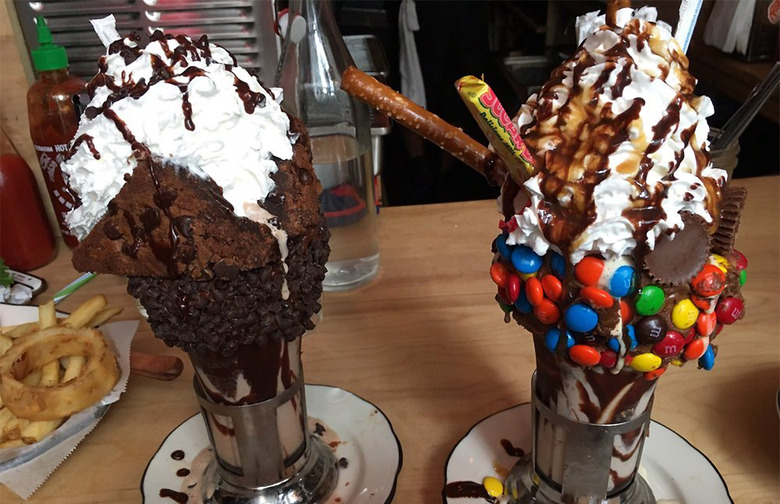 Grotesquely Massive and Ornate Milkshakes 