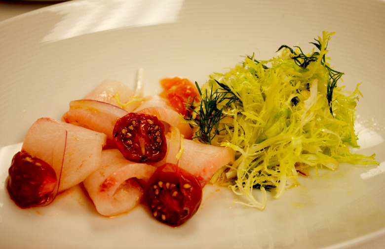 Hamachi Crudo