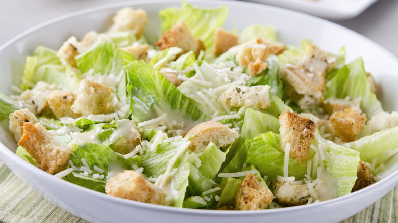 Caesar Salad in a bowl