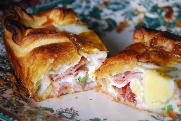 New Zealand: Bacon and Egg Pie