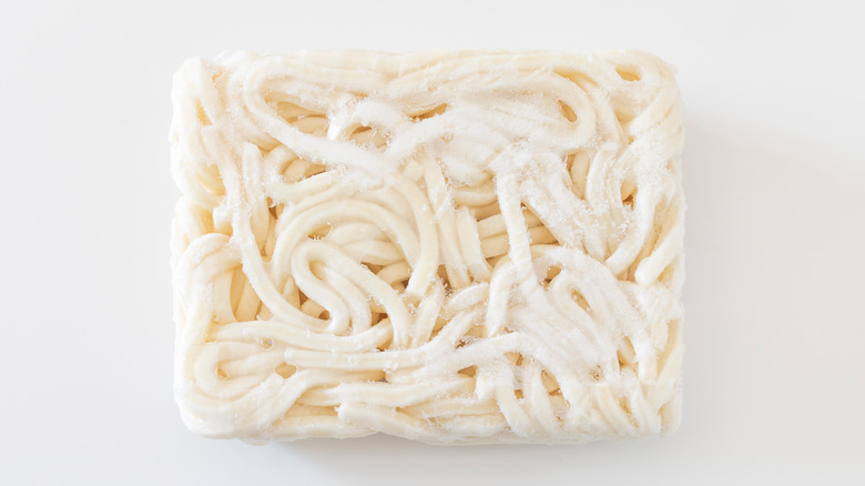 Frozen udon noodles