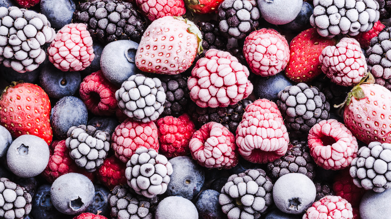 Frozen berries