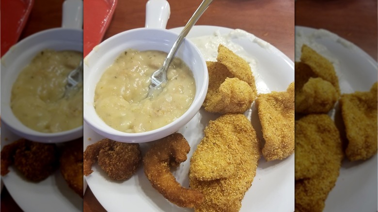 fried fish Golden Corral