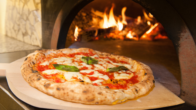 pizza and wood fired oven