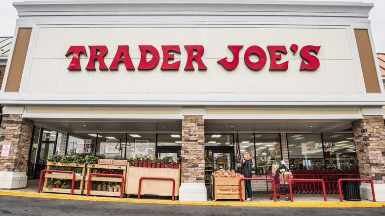 Trader Joe's store front with logo