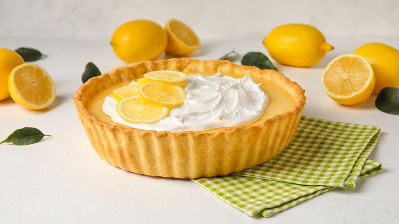 Lemon meringue pie