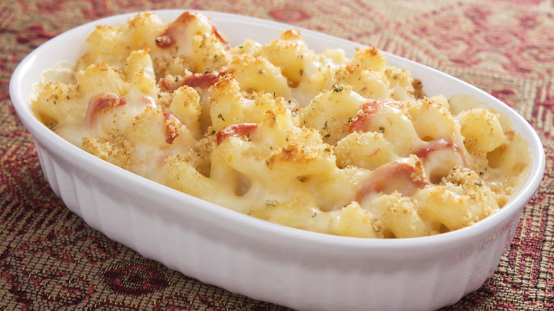 Cavapetti mac and cheese with bacon