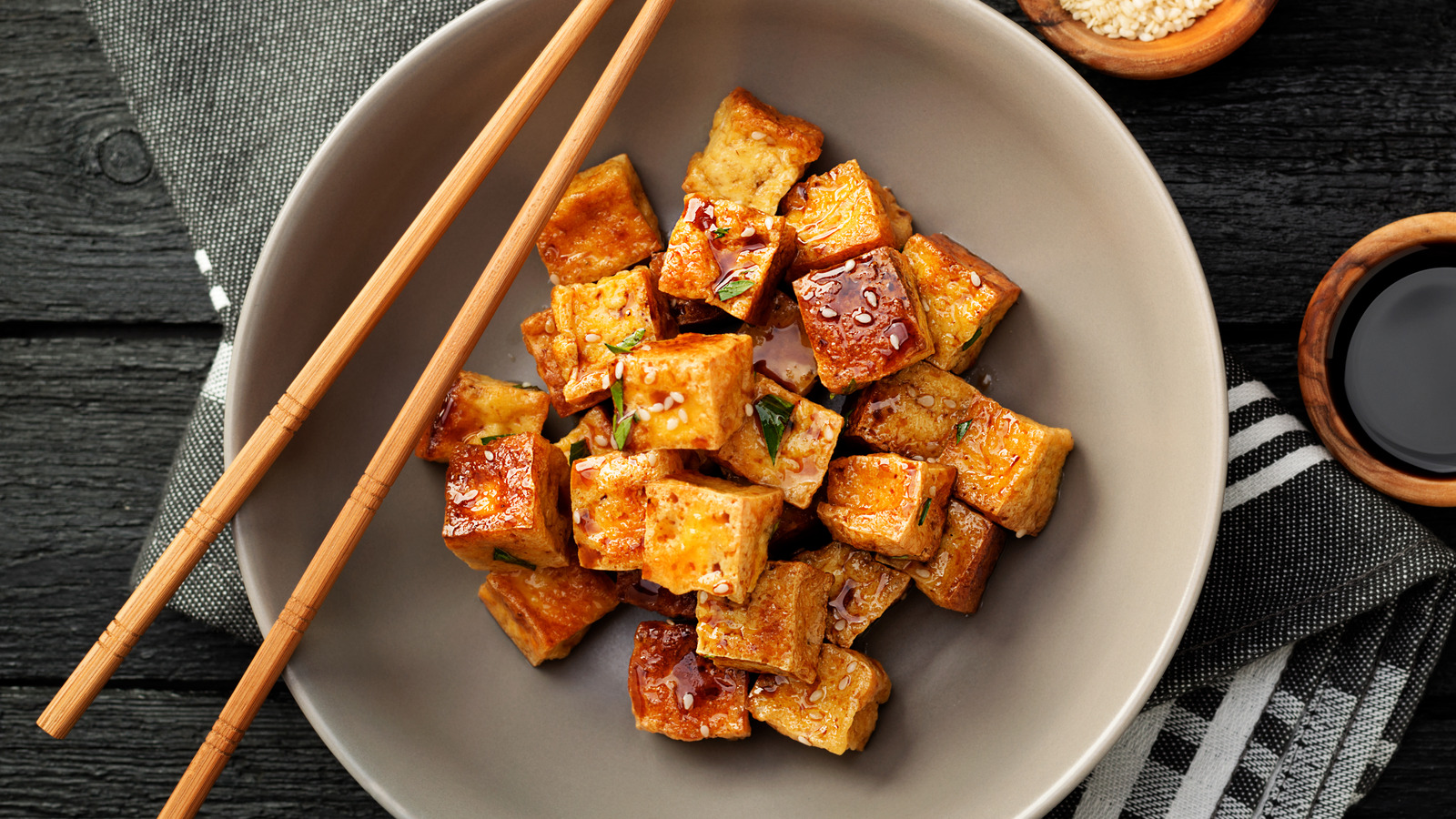 For Perfectly Seasoned Tofu, Marinate Before And After Cooking