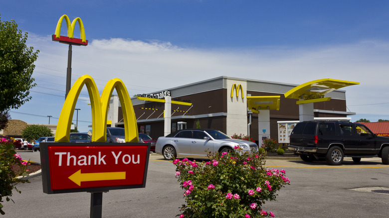 McDonald's drive-thru daytime