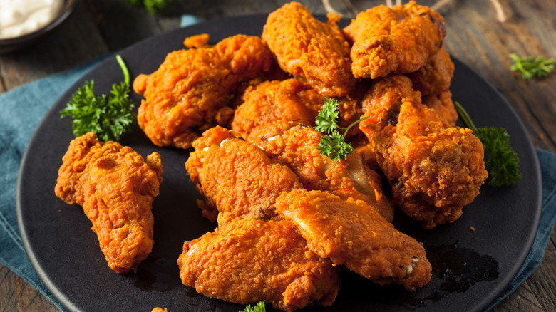 fried chicken on a plate