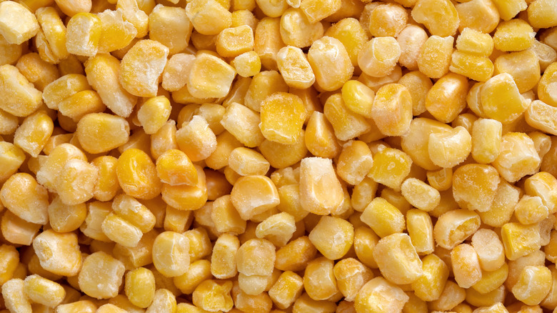 yellow frozen corn kernels