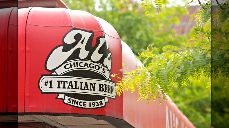 Storefront for Al's in Chicago