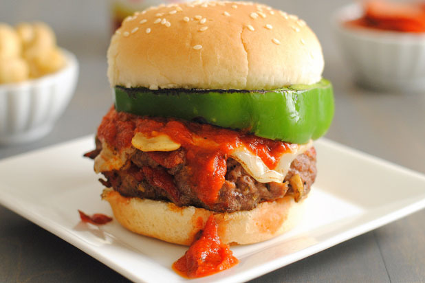 Deluxe Pizza Burger Recipe