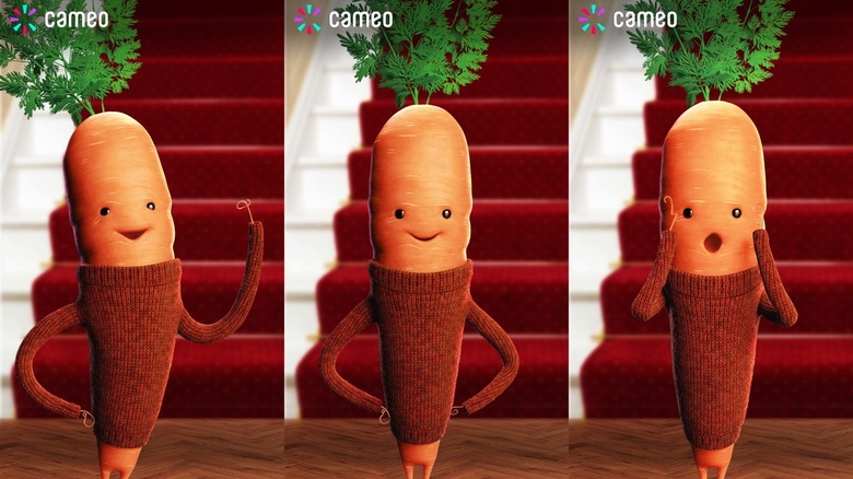 Kevin the Carrot Cameo ad