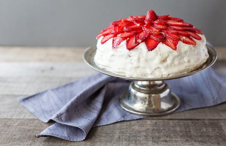 Strawberry Shortcake Icebox Cake