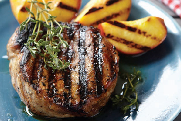 Main: Peppercorn Brined Pork Chops Recipe