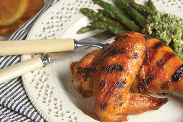 Grilled Chicken with Buffalo BBQ Sauce Recipe