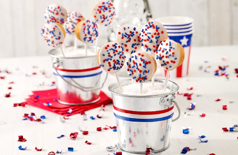 Patriotic Cake Pops