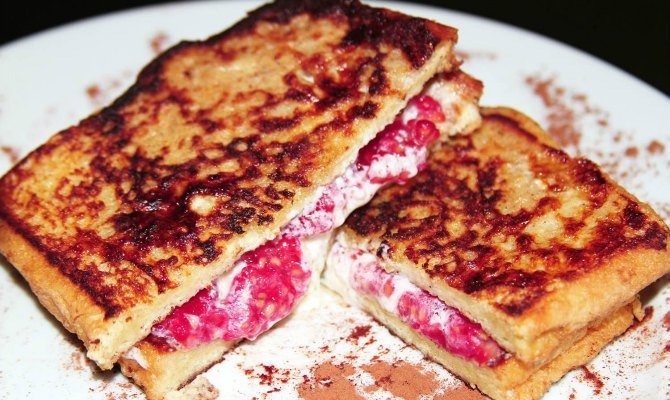 French Toast 'n' Cheese Sandwich