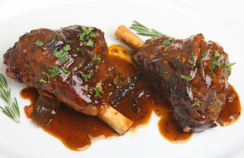 Braised Lamb Shanks