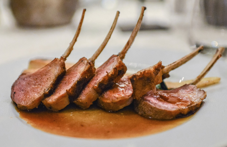 Southwest Glazed Rack of Lamb