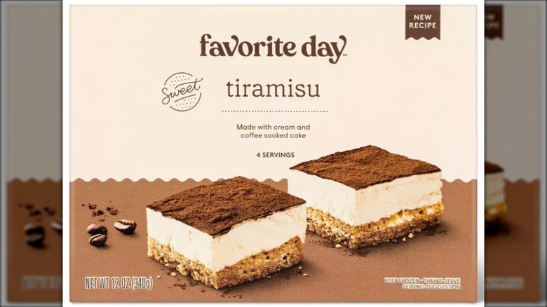 Target Tavorite Day frozen tiramisu packaging